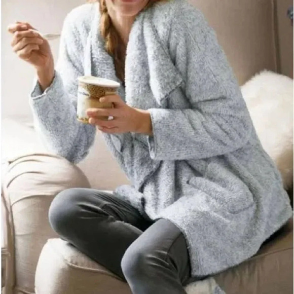 Hugs From Soft Surroundings Hug Me Cardigan Grey - Size Small (oversized) - Picture 2 of 7